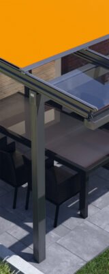 pergola tarasowa - dachy szklane murano