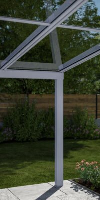 pergola tarasowa - dachy szklane murano