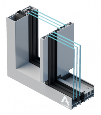 Konieczny Koncept - okna aluminiowe Aluprof MB-SKYLINE TYPE R